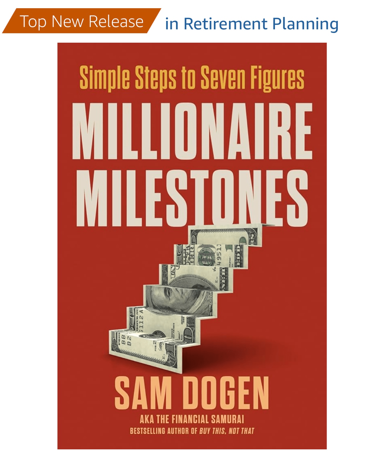Millionaire Milestones book: Top new release on Amazon. Health issues or a disability may force you to retire early. So become rich before it does.